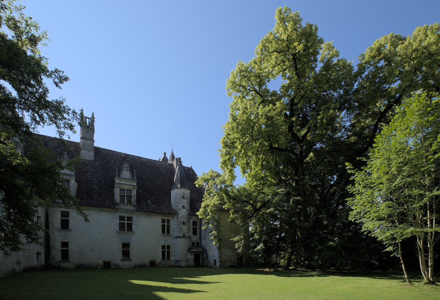 La façade arrière